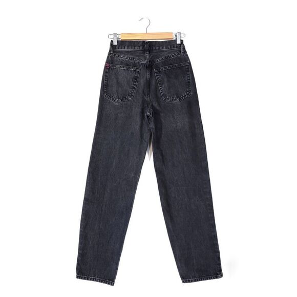 URBAN OUTFITTERS BDG Vintage Feel High-Waisted Baggy Jean Black 90s Grunge Y2k - Picture 6 of 11